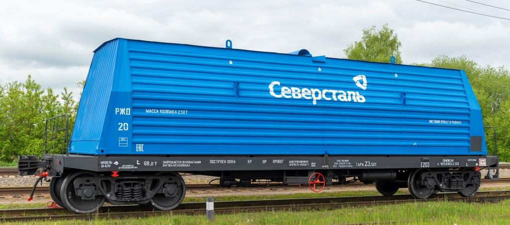 Подробнее о статье ВАГОН-ПЛАТФОРМА ЗАКРЫТОГО ТИПА МОДЕЛЬ 13-6717